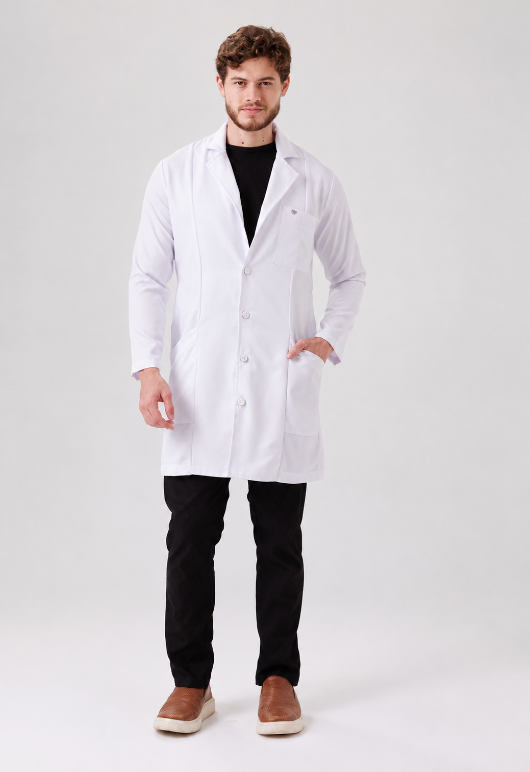 Jaleco Blanc Masculino - foto 1